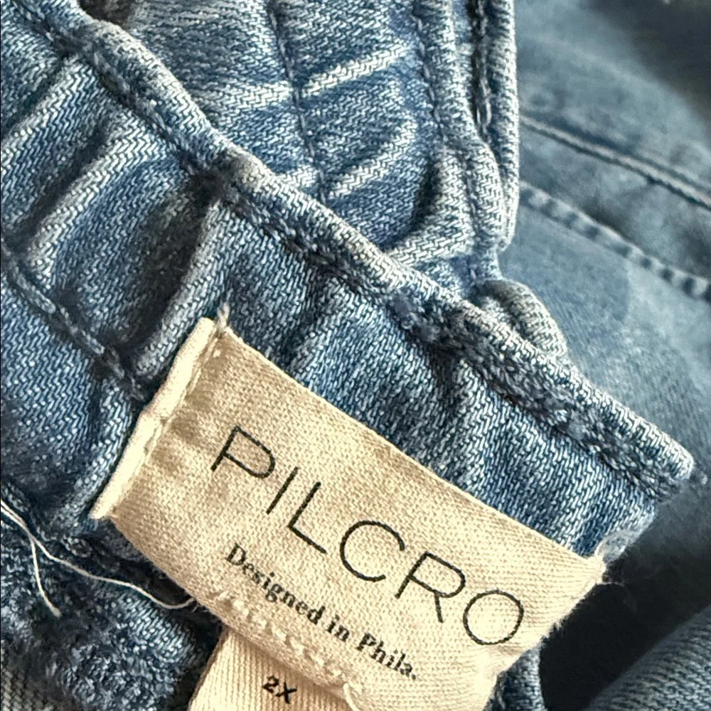 Anthropologie Pilcro The Izzie Relaxed Barrel Pants Balloon Wide Leg Sz 2X - Picture 6 of 6